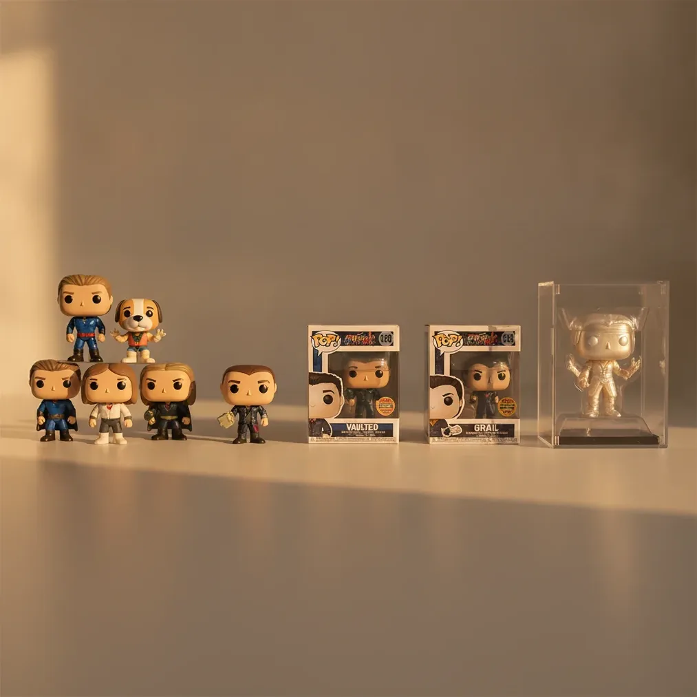 Comparison of common, chase, vaulted and grail Funko Pop values